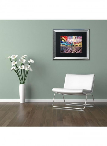 Twister 3 Framed Wall Art multicolour 11 x 14inch