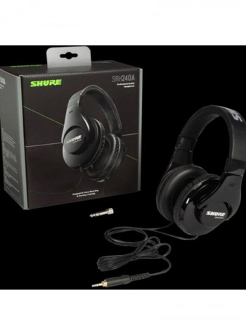 Portable Studio Over-Ear Headphones Black