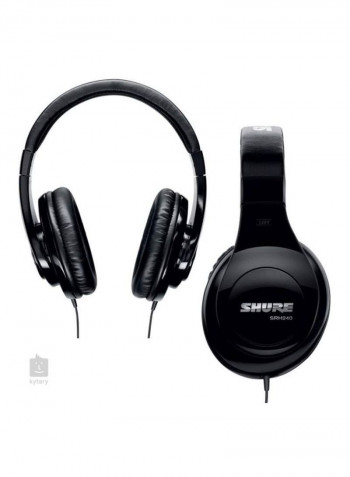 Portable Studio Over-Ear Headphones Black