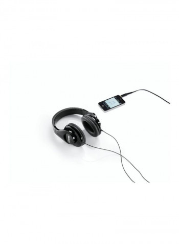 Portable Studio Over-Ear Headphones Black