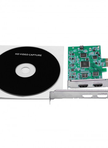 Hd Video Capture Card With Driver V7671_P Green