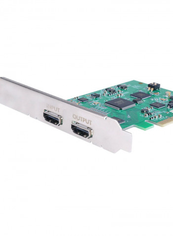 Hd Video Capture Card With Driver V7671_P Green