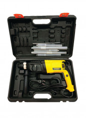 Rotary Hammer Compact Drill Kit Yellow 43.5x27.5centimeter
