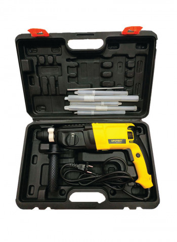Rotary Hammer Compact Drill Kit Yellow 43.5x27.5centimeter