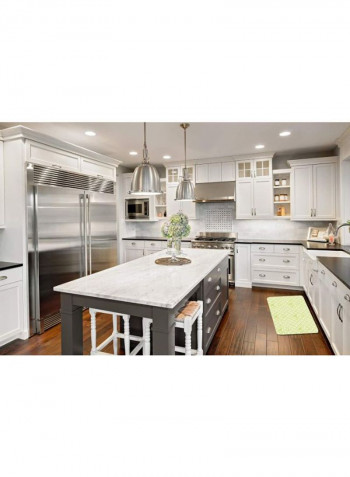 Geometric Circles Kitchen Mat Multicolour 11 x 11inch