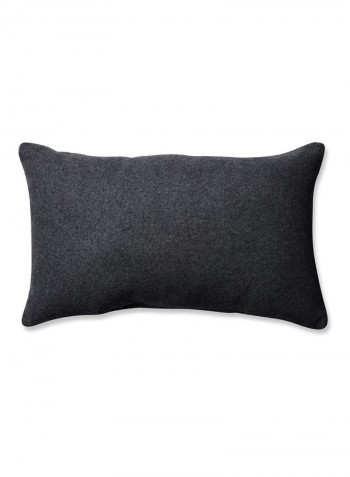 Tribal Stitched Throw Pillow Dark Melange/Grey 18.5x11.5x5inch