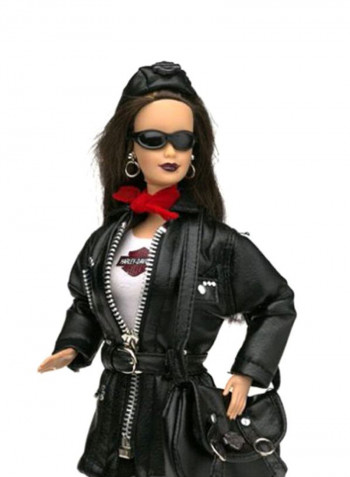 Brunette Motorcycle Barbie Doll SG_B00005C9WQ_US