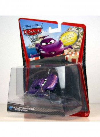 Disney Pixar Cars 2 Holley Shiftwell Deluxe With Spy Wings 3x8inch
