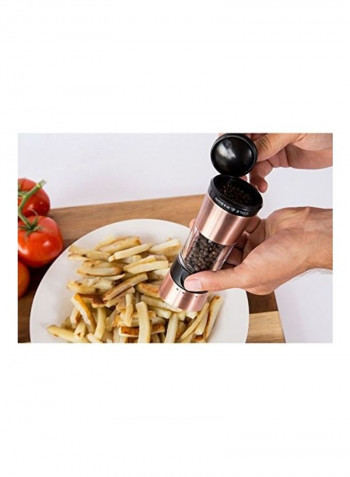 Handheld Pepper Mill Gold/Clear/Black