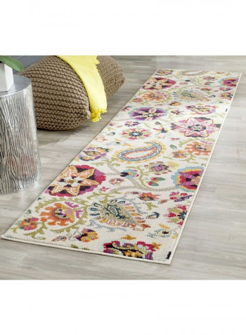 Monaco Collection Modern Area Rug Multicolour 66.04 x 182.88centimeter