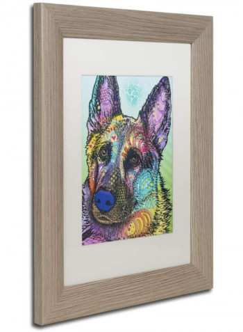 Reza 20 Framed Wall Art Multicolour 11 x 14inch