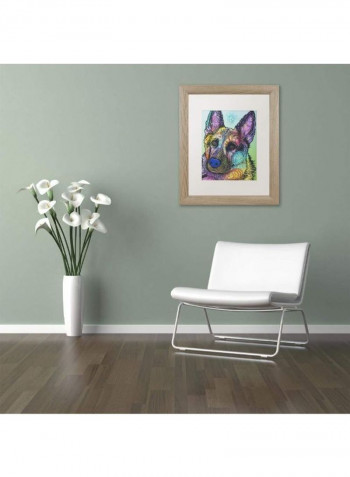 Reza 20 Framed Wall Art Multicolour 11 x 14inch