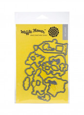 Level Up Waffle Flower Die Silver