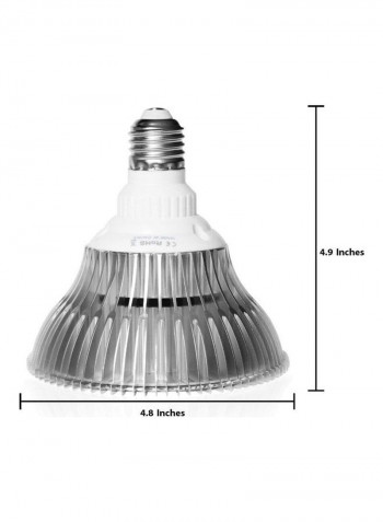 PAR38 LED Full Spectrum Plant Grow Light Multicolour 13 x 13 x 13cm