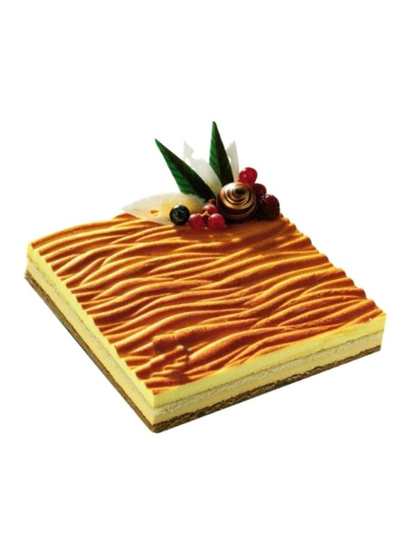3D Cake Sheet Yellow/Brown/Green 22.5x14.5inch
