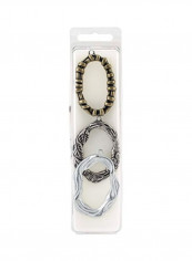 3-Piece Art Form Collection Silver/Gold/Black