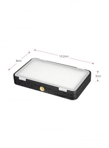 LED Dimmable Photography Light Set 5.2x0.8x3.1inch White
