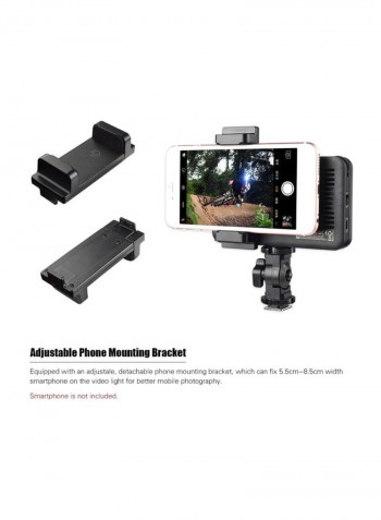 LED Dimmable Photography Light Set 5.2x0.8x3.1inch White