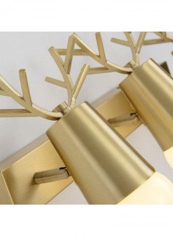 Deer Wall Light Gold