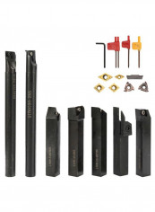 Shank With Carbide Insert Wrench Turning Tool Kit Red/Gold/Black