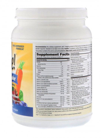 Vanilla Flavored Alive! Ultra-Shake