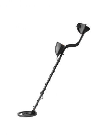 Lightweight Metal Detector With LCD Display Black
