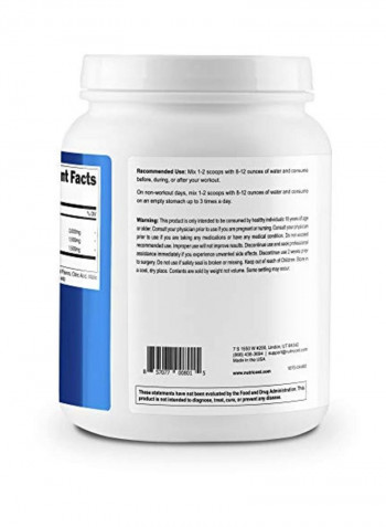 BCAA Dietary Supplement - Raspberry Lemonade