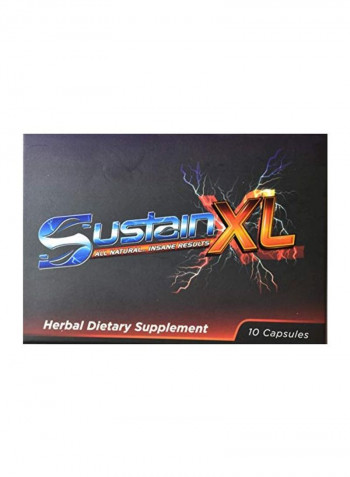 Energy Stamina And Extra-Strength Booster - 10 Capsules