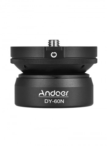 Dy-60N Tripod Adjusting Plate Level Base With Bubble Level  Bag Black