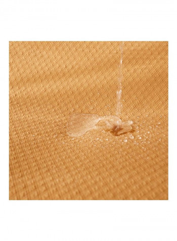 2-Seater Washable Sofa Protector Camel 1.85meter