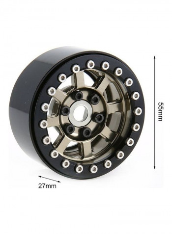 Aluminum Alloy Wheels Rims For RC Crawler Car Axial 17.5 x 9 x 3.2cm