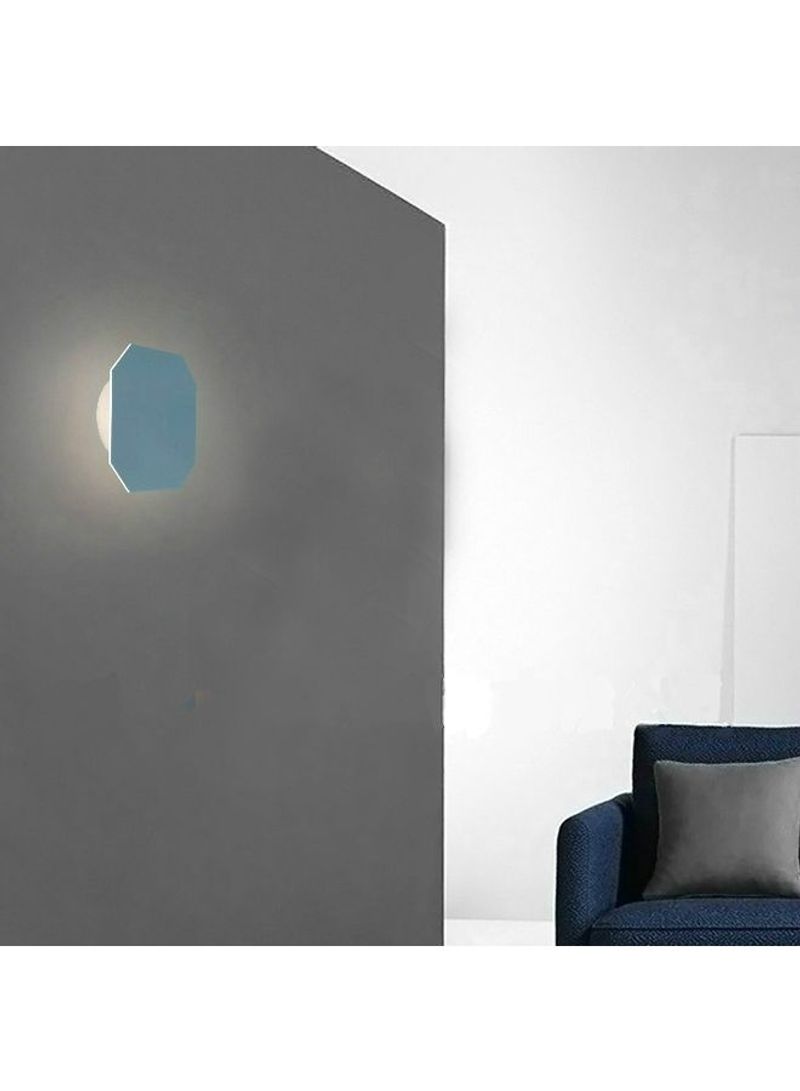 LED Wall Lamp Blue 150x150x50millimeter