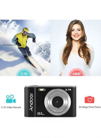 Mini Digital Camera With 2.88-inch IPS Screen