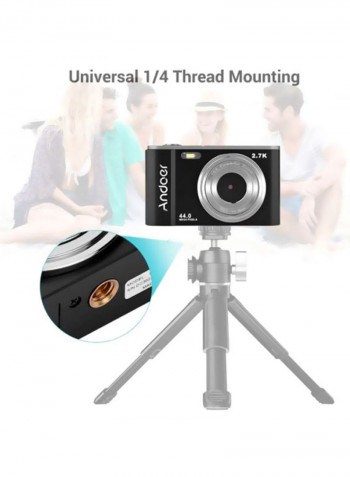 Mini Digital Camera With 2.88-inch IPS Screen