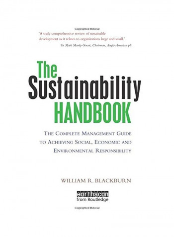 The Sustainability Handbook Paperback