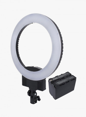 Dimmable Ring Video Light Black