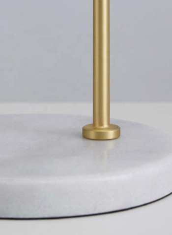 Decorative Table Lamp Gold/White