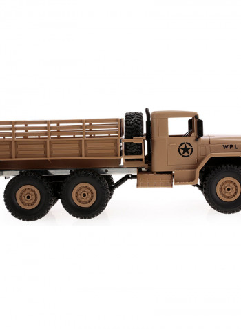 WPL 1/16 Scale Rock Crawler Off-Road 6WD Military Truck With Light 44.5cm