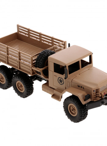 WPL 1/16 Scale Rock Crawler Off-Road 6WD Military Truck With Light 44.5cm