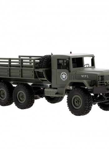 WPL 1/16 Scale Rock Crawler Off-Road 6WD Military Truck With Light 44.5cm