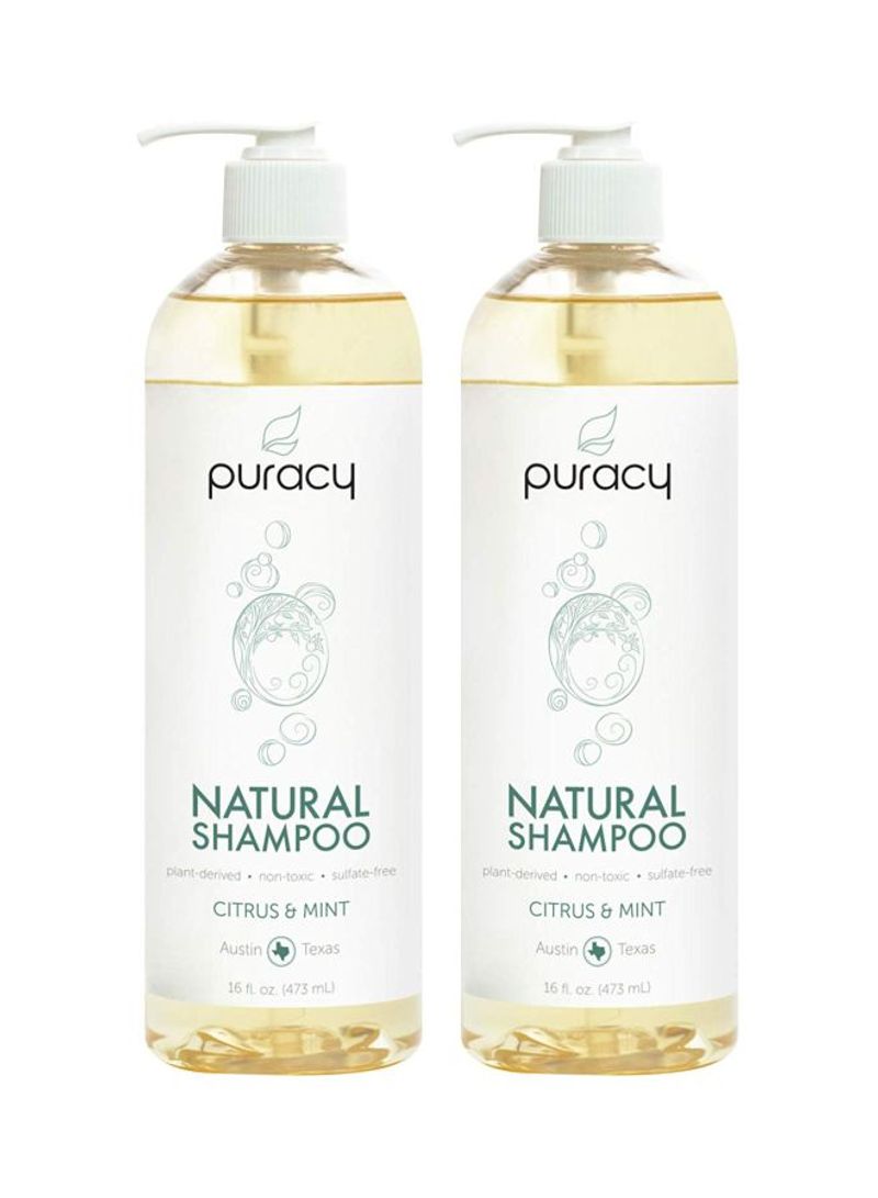 Pack Of 2 Natural Shampoo Gold 16ounce