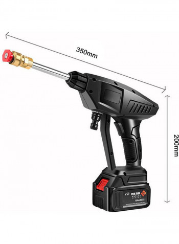 Household Cordless High Pressure Car Wash Tool With Charger