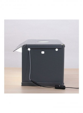 LED Light Photography Soft Box Black