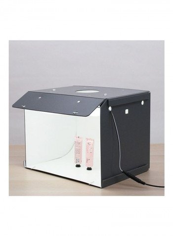 LED Light Photography Soft Box Black
