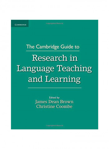 The Cambridge Guide To Research In Language Teaching And Learning Paperback