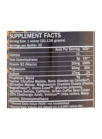 Volatile Pre Workout Powder