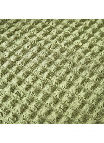 Brief Design Solid Pattern Sofa Slipcover Green 230-300centimeter