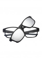 2-In-1 Wayfarer Eyeglasses Frame With Clip On Sunglasses reviews 2-In-1 Wayfarer Eyeglasses Frame With Clip On Sunglasses