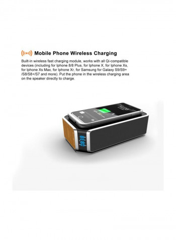 4-Piece Multifunctional Bluetooth Speaker Set DV1075 Black