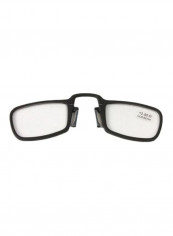 Glasses نظارة للقراءة بإطار مستطيلي ومشبك مغناطيسي للأنف طراز للرجال
